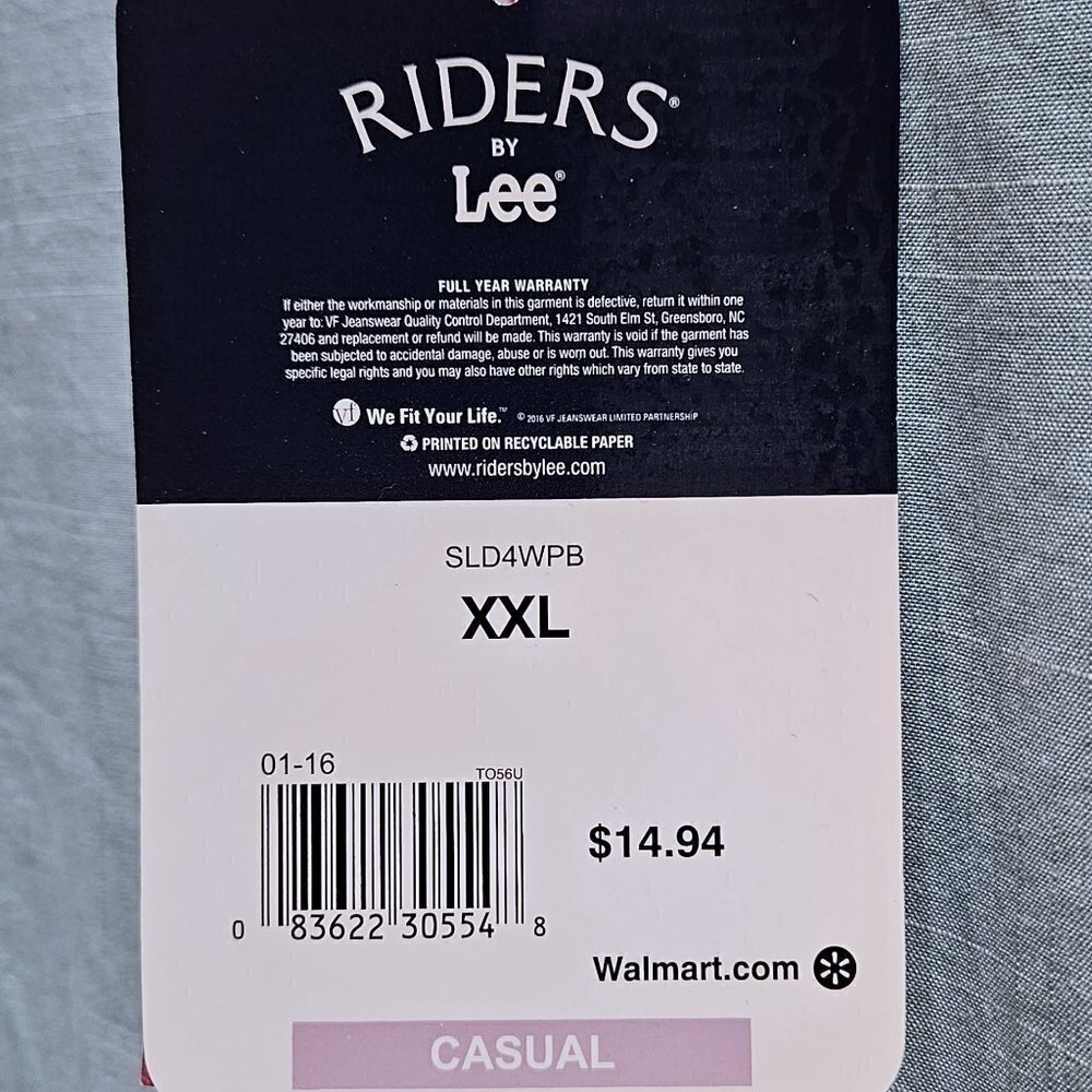 NWT Riders by Lee Turquoise Long Sleeve V-Neck Tunic - XXL - Picture 5 of 10